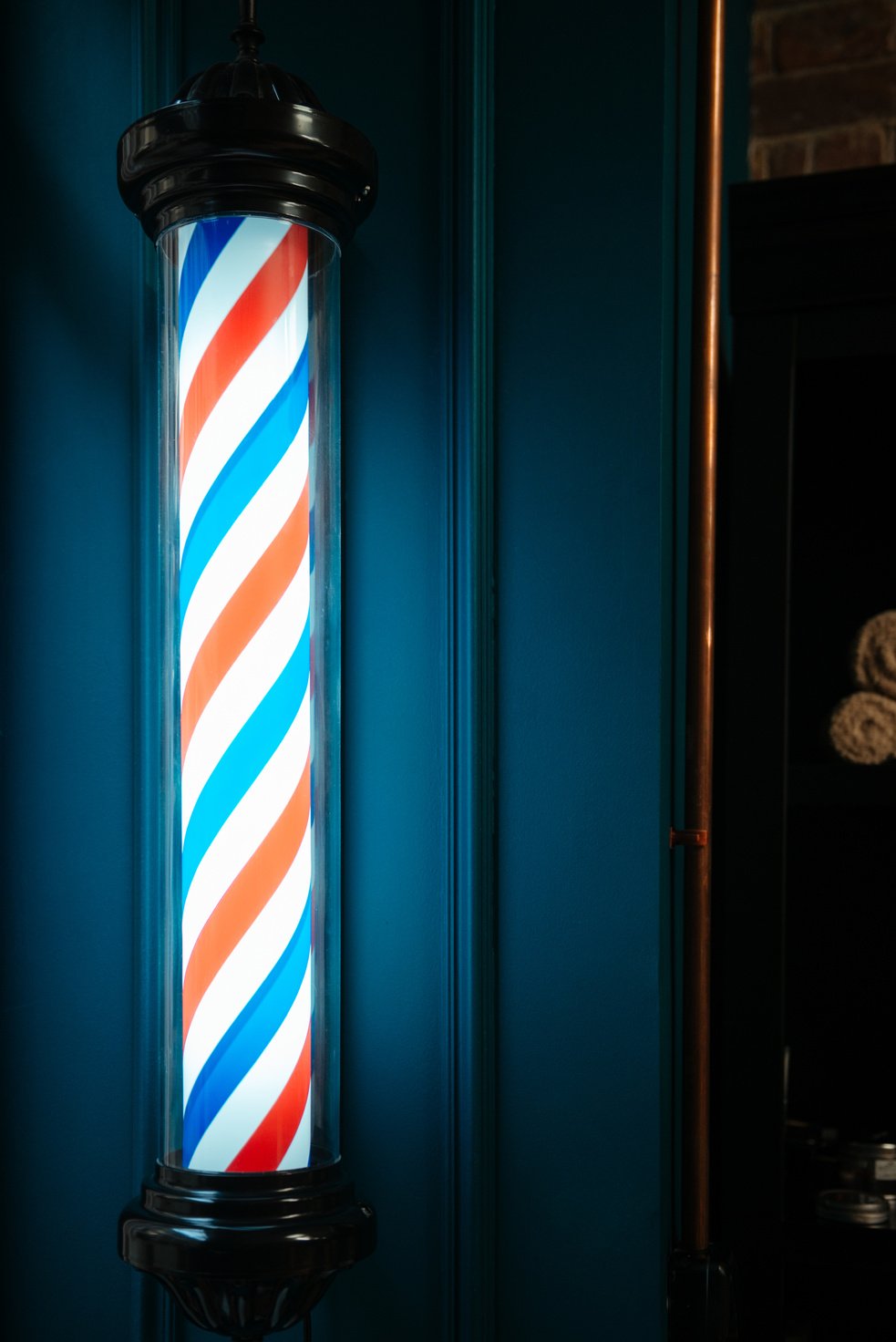 Barber Shop Symbol Lamp